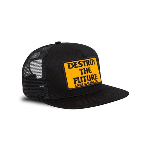 Loser Machine Destroy trucker cap black LOSER MACHINE COMPANY MOTOVEIKALS 21