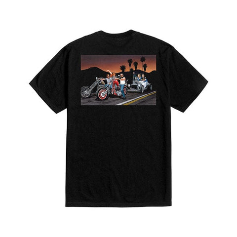 Loser Machine DM hot rod help t-shirt black LOSER MACHINE COMPANY MOTOVEIKALS 21