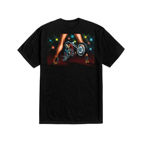 Loser Machine DM legs t-shirt black LOSER MACHINE COMPANY MOTOVEIKALS 21