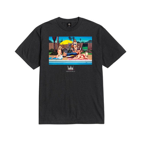 Loser Machine DM poolside t-shirt black LOSER MACHINE COMPANY MOTOVEIKALS 21