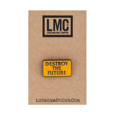Loser Machine DTF pin gunmetal LOSER MACHINE COMPANY MOTOVEIKALS 21