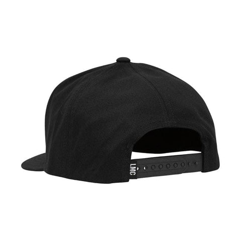 Loser Machine DTF snapback cap black LOSER MACHINE COMPANY MOTOVEIKALS 21
