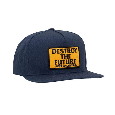 Loser Machine DTF snapback cap navy LOSER MACHINE COMPANY MOTOVEIKALS 21