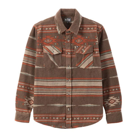 Loser Machine Elmwood shirt brown LOSER MACHINE COMPANY MOTOVEIKALS 21