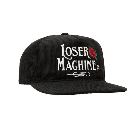Loser Machine Endless snapback cap black LOSER MACHINE COMPANY MOTOVEIKALS 21