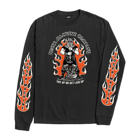 Loser Machine Executioner long sleeve black LOSER MACHINE COMPANY MOTOVEIKALS 21