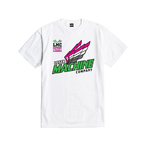 Loser Machine Four Stroke t-shirt white LOSER MACHINE COMPANY MOTOVEIKALS 21