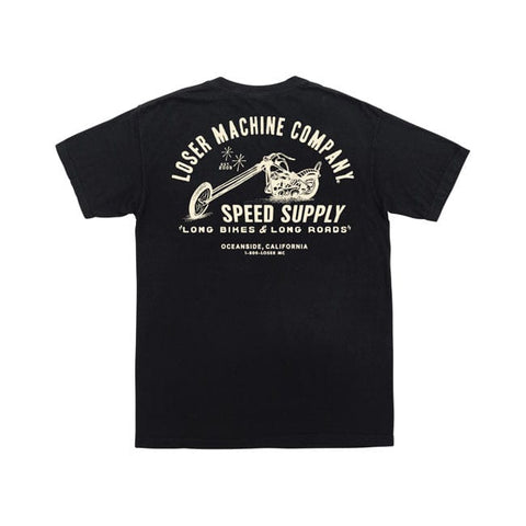Loser Machine Long Roads t-shirt black LOSER MACHINE COMPANY MOTOVEIKALS 21