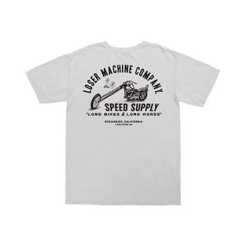 Loser Machine Long Roads t-shirt white LOSER MACHINE COMPANY MOTOVEIKALS 21