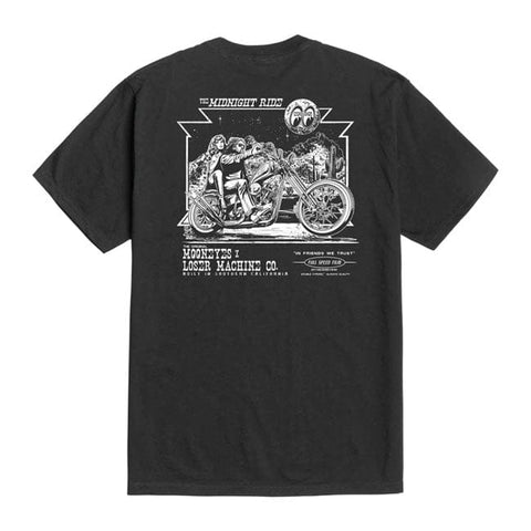 Loser Machine Midnight Ride t-shirt black LOSER MACHINE COMPANY MOTOVEIKALS 21