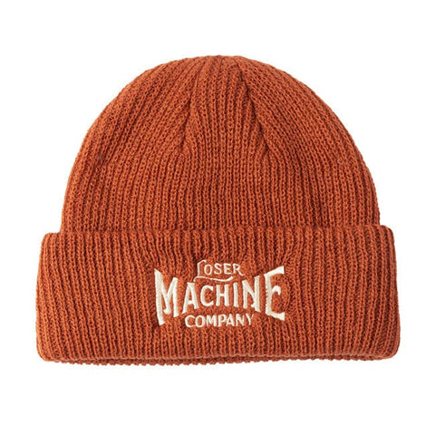 Loser Machine OG beanie rust LOSER MACHINE COMPANY MOTOVEIKALS 21