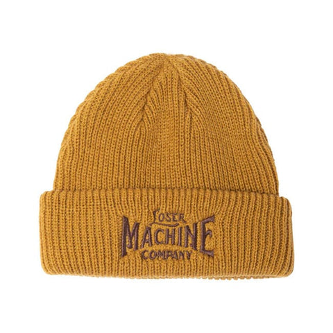 Loser Machine OG beanie tabacco LOSER MACHINE COMPANY MOTOVEIKALS 21