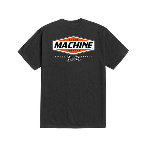 Loser Machine Overdrive t-shirt black LOSER MACHINE COMPANY MOTOVEIKALS 21