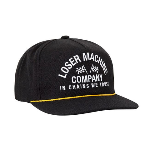 Loser Machine Raceway Redux cap black LOSER MACHINE COMPANY MOTOVEIKALS 21