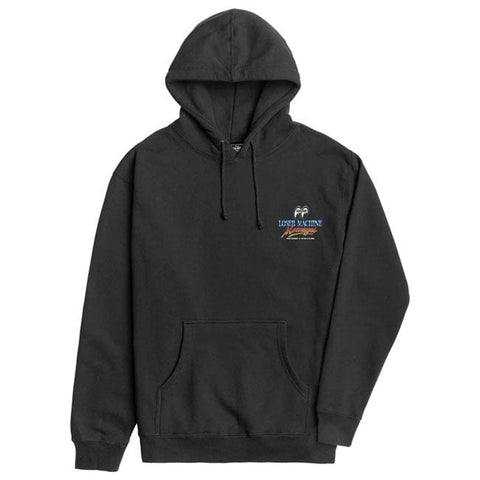 Loser Machine Red Hot hoodie black LOSER MACHINE COMPANY MOTOVEIKALS 21