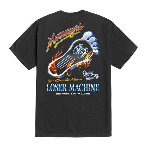 Loser Machine Red Hot t-shirt black LOSER MACHINE COMPANY MOTOVEIKALS 21