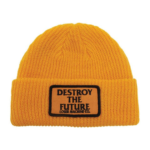 Loser Machine Token beanie gold LOSER MACHINE COMPANY MOTOVEIKALS 21