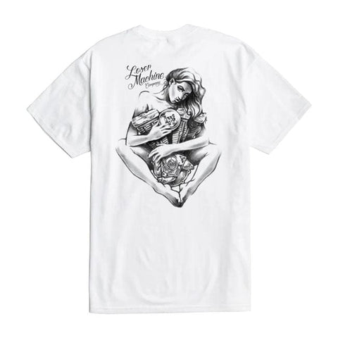 Loser Machine Two Loves t-shirt white LOSER MACHINE COMPANY MOTOVEIKALS 21
