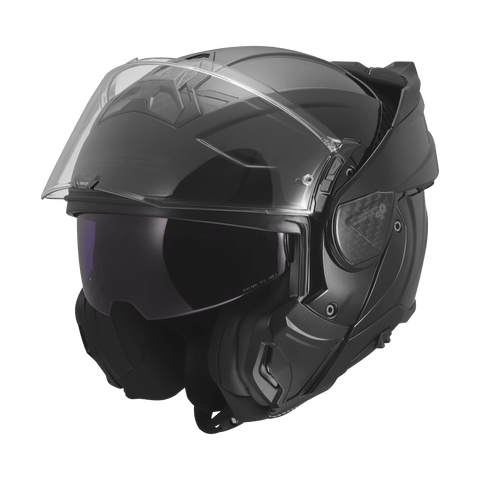LS2 Advant II modulārā ķivere gloss black LS2 MOTOVEIKALS 21
