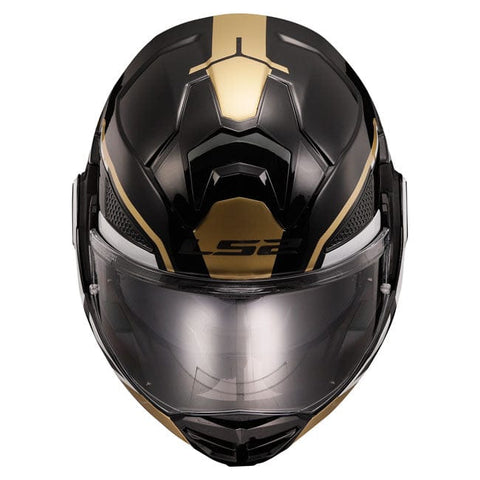 LS2 Advant X Metryk helmet black gold LS2 MOTOVEIKALS 21