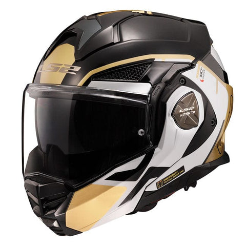 LS2 Advant X Metryk helmet black gold LS2 MOTOVEIKALS 21
