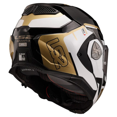 LS2 Advant X Metryk helmet black gold LS2 MOTOVEIKALS 21