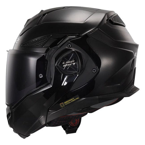LS2 Advant X Solid helmet gloss black LS2 MOTOVEIKALS 21
