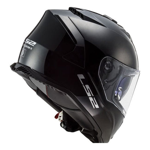 LS2 Storm II Solid helmet gloss black LS2 MOTOVEIKALS 21