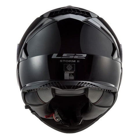LS2 Storm II Solid helmet gloss black LS2 MOTOVEIKALS 21