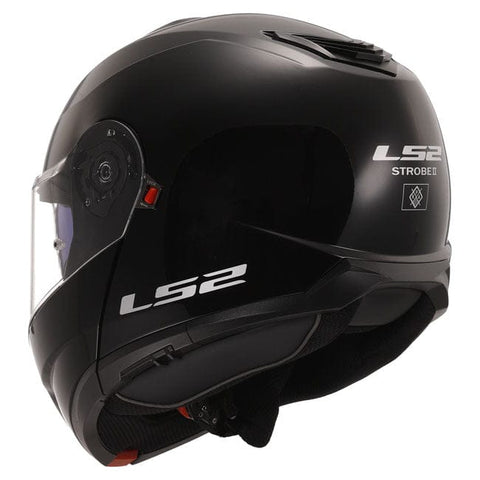LS2 Strobe II helmet gloss black LS2 MOTOVEIKALS 21