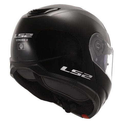 LS2 Strobe II helmet gloss black LS2 MOTOVEIKALS 21