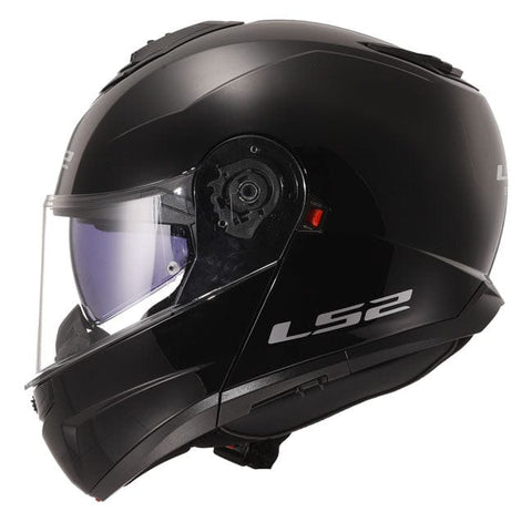 LS2 Strobe II helmet gloss black LS2 MOTOVEIKALS 21
