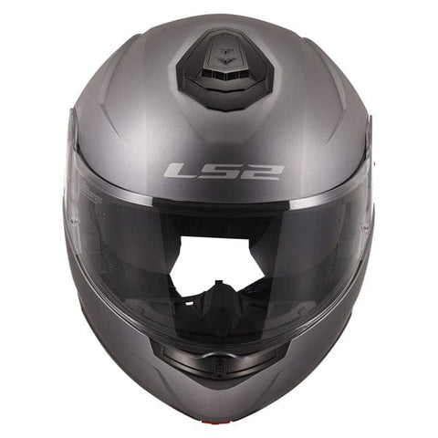 LS2 Strobe II helmet matt titanium LS2 MOTOVEIKALS 21