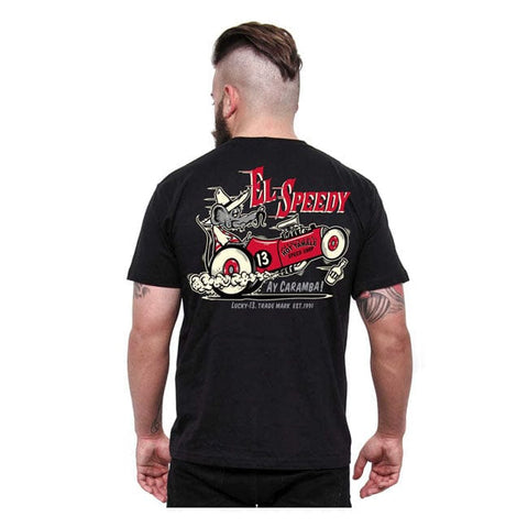 Lucky 13 El Speedy t-shirt black LUCKY 13 MOTOVEIKALS 21