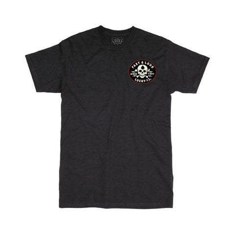 Lucky 13 Fast And Loud t-shirt black LUCKY 13 MOTOVEIKALS 21