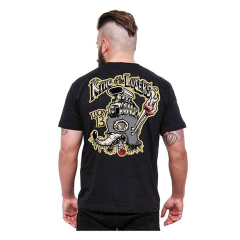 Lucky 13 King Of Losers t-shirt black LUCKY 13 MOTOVEIKALS 21