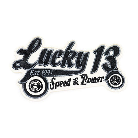 Lucky 13 Lucky Speed patch black LUCKY 13 MOTOVEIKALS 21