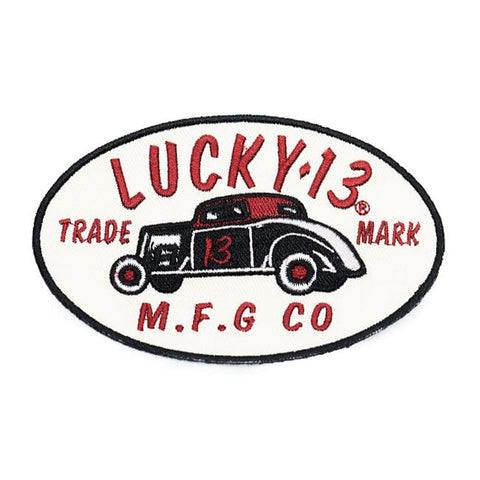 Lucky 13 MFG patch LUCKY 13 MOTOVEIKALS 21