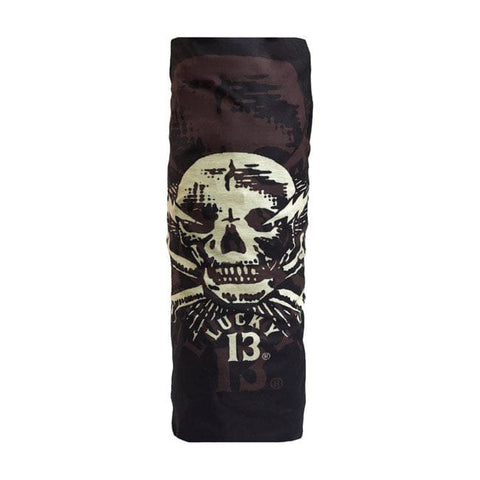 Lucky 13 Skull tunnel black LUCKY 13 MOTOVEIKALS 21