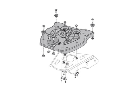 Luggage Alu-Rack Adpt SW-MOTECH SW-MOTECH MOTOVEIKALS 21