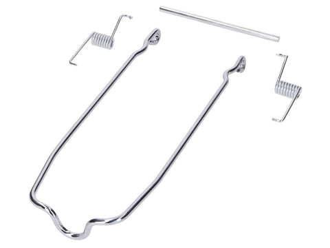 Luggage carrier clamp DMP chrome for Hercules, Sachs, Prima 5 OEM STANDARD MOTOVEIKALS 21