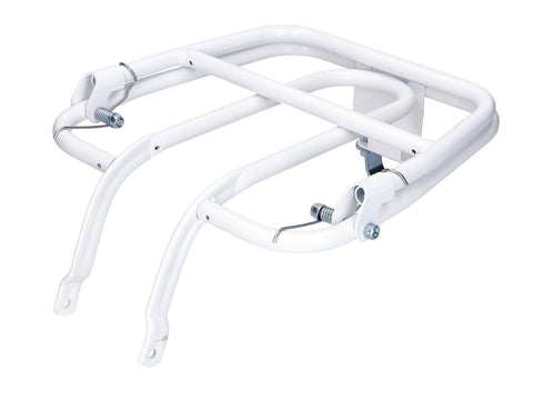 Luggage carrier front Moto Nostra for Piaggio Ciao - white MOTO NOSTRA MOTOVEIKALS 21