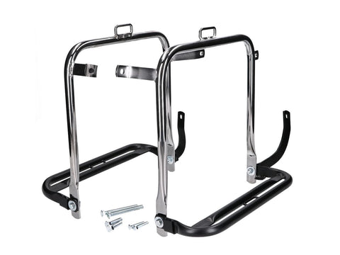 luggage rack set right and left, chromed for Simson S50, S51, S70 OEM STANDARD MOTOVEIKALS 21