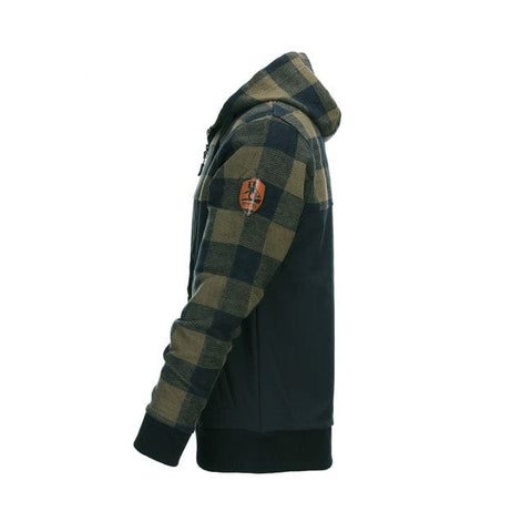 Lumbershell jacket black/olive ARMY SURPLUS MOTOVEIKALS 21
