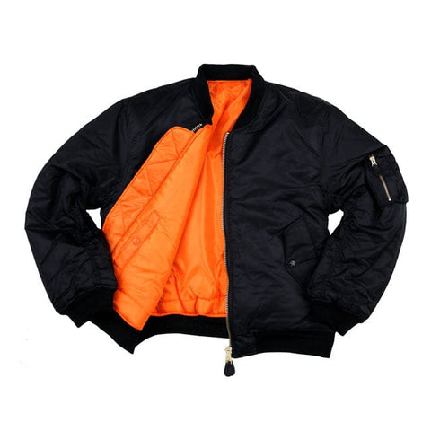 MA-1 Bomber flight jacket black ARMY SURPLUS MOTOVEIKALS 21