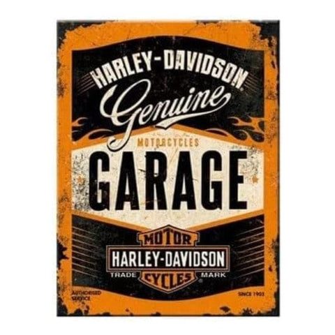 Magnēts HD GARAGE 8x6 cm NOSTALGIC ART MOTOVEIKALS 21