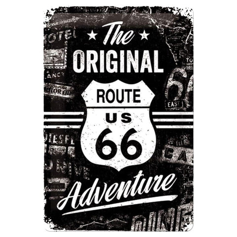 Magnēts ROUTE 66 ORIGINAL 8x6 cm NOSTALGIC ART MOTOVEIKALS 21
