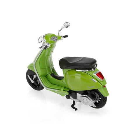 Maisto Vespa motorollera modelis mērogā 1:18 green LAMPA MOTOVEIKALS 21