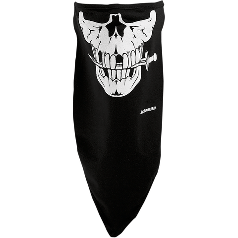 Maska SCHAMPA & DIRT SKINS 1/2 pirate black SCHAMPA & DIRT SKINS MOTOVEIKALS 21