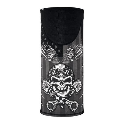 Maska-tunelis ZAN HEADGEAR Biker Skull One Size ZAN HEADGEAR MOTOVEIKALS 21